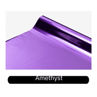 Amethyst heat transfer foil roll