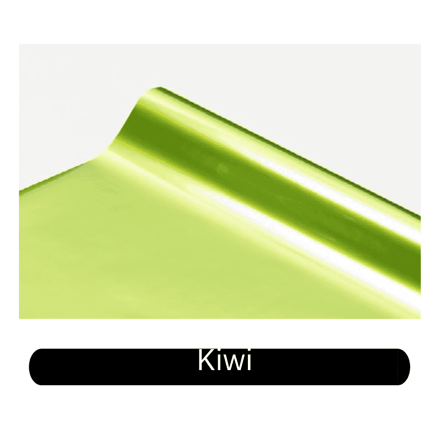 Kiwi green heat transfer foil roll