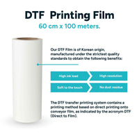 DTF FILM 24"x 110 Yards