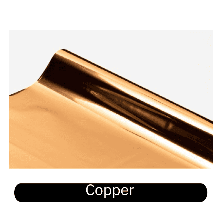 Copper heat transfer foil roll