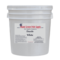 Dazzle White Plastisol Ink 2.5 Gallon container