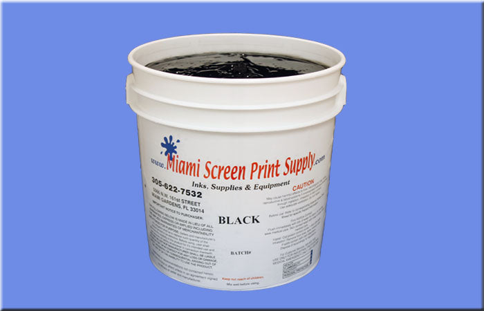 Image of a gallon of Black Ink