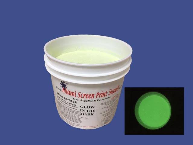 Image of Glow in the Dark Ink bucket from Miami Screen Print Supply