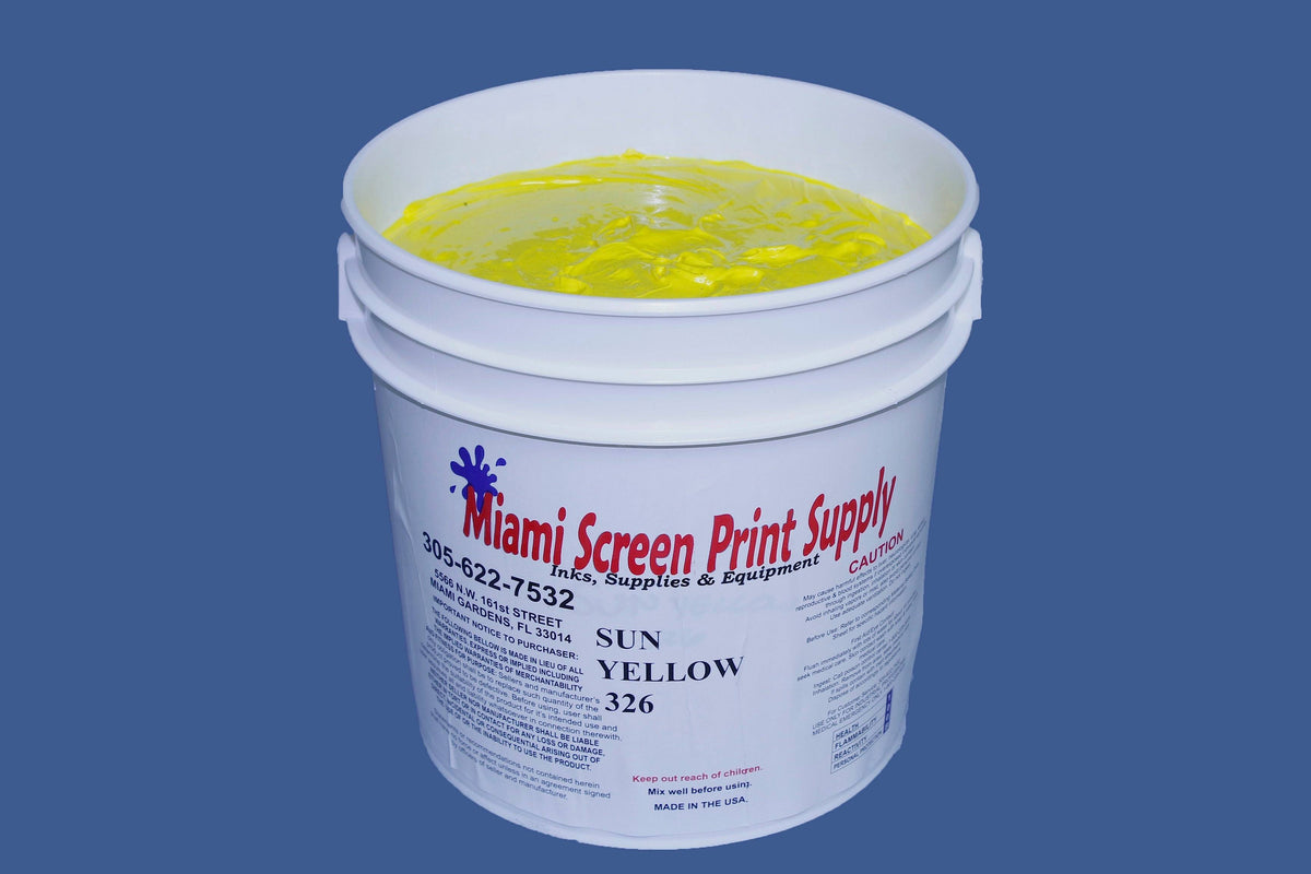 Image of Sun Yellow Screen Printing Ink