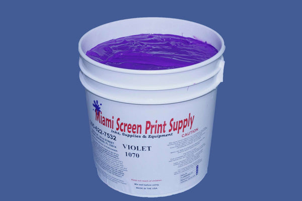 Violet 1070 Plastisol Ink for Screen Printing