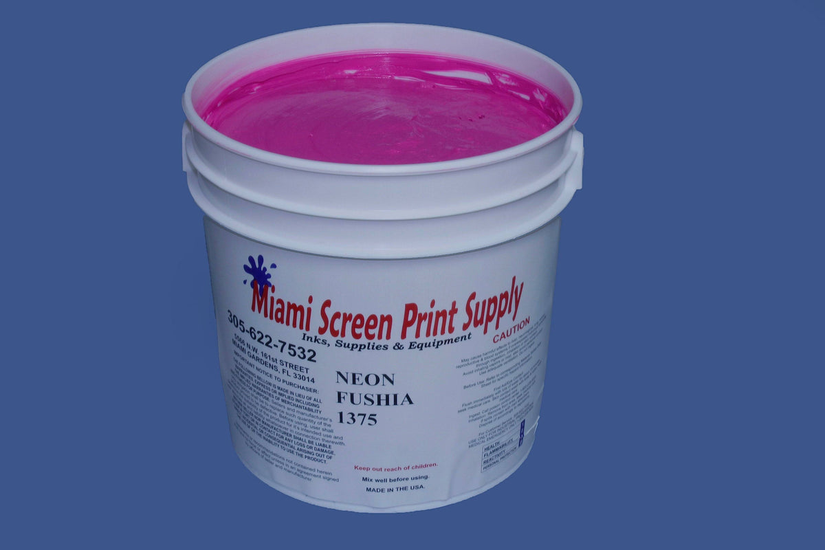 Miami Screen Print Ink Neon Fushia