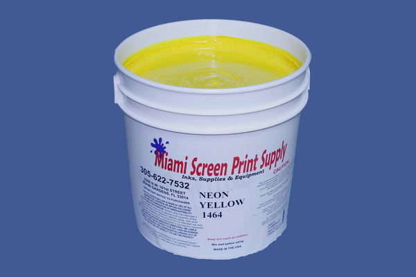 Neon Yellow Ink for Screen Printing