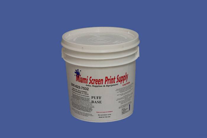 Puff Base for Screen Printing