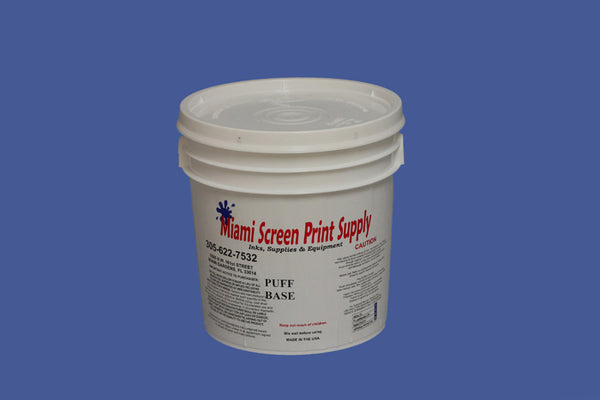 Puff Base for Screen Printing