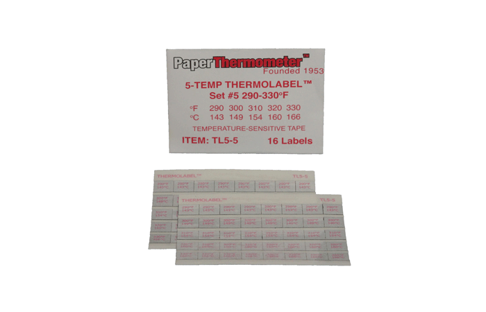 Picture of Temperature Strips for screen printing